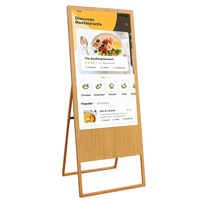 Monitor de Señalización Digital Portátil Inteligente con Pantalla Táctil de 10 Puntos y Sistema Android, Basado en la Nube, para Kioscos, Tiendas y Ascensores, de 32/43 Pulgadas