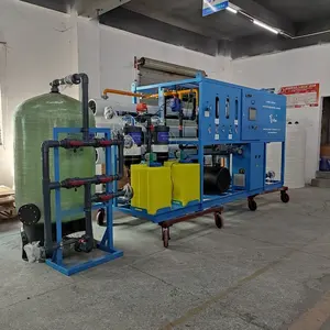 Thiết Bị Khử Muối Nước Biển 3/Ngày 100M Thiết Bị Khử Muối Nước Lợ 4500L/H Hệ Thống Thẩm Thấu Máy Làm Nước Uống