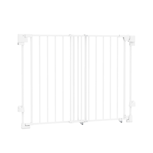 Puerta de Seguridad para Bebés de Acero con Instalación a Presión en la Pared, Puerta de Seguridad para Bebés Montada a Presión, Puertas Ajustables de Metal para Bebés - Product Image 2