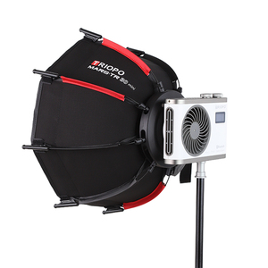 Triopo Mini K3 Boîte à lumière octogonale plate pour la photographie compatible <span class=keywords><strong>Godox</strong></span>/Nanlite/<span class=keywords><strong>Yongnuo</strong></span>/Jinbei/ULANZI/Amaran Mini monture Bowens - Product Image 1