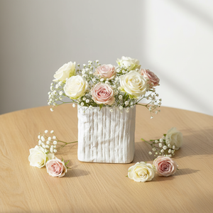 Maceteros de Cemento al por Mayor, Macetas de Cerámica, Floreros de Porcelana para Decoración de Mesa de Comedor, Hogar y Oficina - Product Image 4