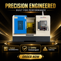 Ventes Flash : Tour CNC à banc incliné horizontal en métal TCK50 avec guides linéaires, machine de fraisage CNC
