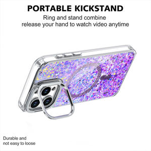 Convient aux supports d'objectif IPhone15 et aux étuis de téléphone magnétiques en résine pailletée <span class=keywords><strong>Proma</strong></span> - Product Image 3