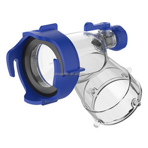 RV <span class=keywords><strong>Adaptateur</strong></span> de réservoir fourre-tout à 90 degrés, corps PC transparent, KIT D'ÉGOUT RV - Product Image 5