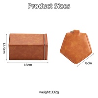 Étui à lunettes de soleil de luxe en similicuir PU à 5 emplacements avec logo personnalisé, boîte de rangement pour lunettes, organisateur d'accessoires pour lunettes