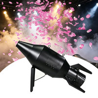 Machine à confettis métalliques DMX1500W 2CH avec télécommande pour scènes, mariages, fêtes, spectacles de DJ, utilisation en extérieur