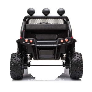 Mercedes Benz Unimog Licenciado, Camioneta Monstruo de Pedales para Niños, Funciona con Batería, Control Remoto 2.4G, Juguete de Plástico para Niños de 2 a 4 Años - Product Image 4