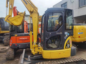 Nouvelle arrivée, mini-excavatrice Komatsu PC35, <span class=keywords><strong>tracteur</strong></span> d'origine japonaise, faible nombre d'heures, avec marteau à pouce, 3,5 tonnes, type chenille, en promotion - Product Image 2