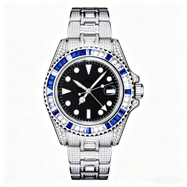 HUAYRA 097 40MM Men's Automatic Watch Stainless Steel Case Sapphire Crystal Glass Tang Buckle Strap Complete Calendar Pointer
