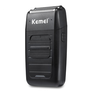 Kemei-1102 Rechargeable Cordless <strong>Shaver</strong> for Men Floating Beard <strong>Shaver</strong> Machine Twin Blade <strong>Face</strong> Care Multifunction Strong Trimmer - Product Image 1