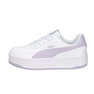 Sneakers da Donna Puma Wisteria Bianche e Viola, Stile Platform in Tela, Scarpe Trendy - Product Image 1