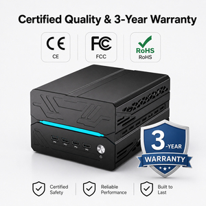 ลดราคาพิเศษ R9 9950X3D R7-9800X3D RTX 5060 Ti 8GB AI มินิพีซี Barebone มินิพีซี DDR5 96GB GPU 16 คอร์ สำหรับงาน AI ท้องถิ่น Win11 - Product Image 5