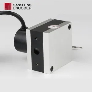 Codificador óptico linear da posição 1000mm, corda de fio analógico digital sensor de dessubstituição opcional