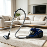 Aspirateur sans sac à cartouche, aspiration 20 kPa, moteur haute efficacité 2000 W, filtre HEPA, bac à poussière 1,3 L, fournisseur OEM