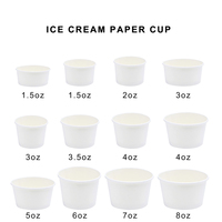 Conteneur de pot de crème glacée isolé Paquet de gaufres et de crème glacée