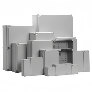 Boîtier <span class=keywords><strong>extérieur</strong></span> étanche UL94-V0 380x280x130mm couvercle transparent IP67 boîte de jonction Instrument électronique PC/ABS <span class=keywords><strong>armoire</strong></span> <span class=keywords><strong>en</strong></span> <span class=keywords><strong>plastique</strong></span> - Product Image 5