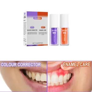 EELHOE 30ml sbiancamento schiarente dei denti V34 correttore di colore sensibilità dentale riduzione dei denti riparazione nhpro set per la cura dello smalto