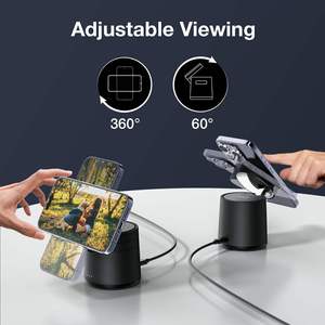 <span class=keywords><strong>Cargador</strong></span> Inalámbrico Magnético 3 en 1, Estación de Carga Plegable de Viaje <span class=keywords><strong>para</strong></span> <span class=keywords><strong>iPhone</strong></span> 17/16/15 y Reloj, Producto Más Vendido 2026 - Product Image 5