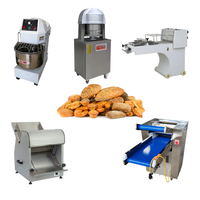 Ensembles complets d'équipements de boulangerie / Machine à pain / Ligne de production de pain automatique pour boulangeries