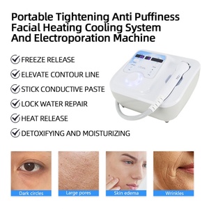 Hot Cold <b>Massage</b> Skin Tightening Facial Skin Lift Skin Cooling Facial <b>Machine</b> - Product Image 3