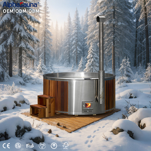 Jacuzzi Híbrido de Cedro o Madera, Jacuzzi Eléctrico Portátil con Bomba de Calor para Uso en Exteriores - Product Image 1