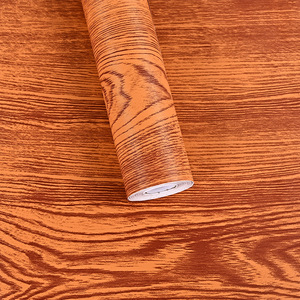 Papel Tapiz Vinílico Autoadhesivo de PVC Moderno, Impermeable e Ignífugo, Diseño de Chapa de Madera <span class=keywords><strong>para</strong></span> Uso Comercial y de Entretenimiento - Product Image 3