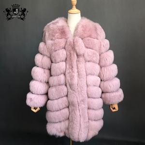 Luxury Fashionable Vintage Style Fox <strong>Fur</strong> Coat <strong>Bolero</strong> Arctic Real Fox <strong>Fur</strong> <strong>Jacket</strong> for Winter - Product Image 3