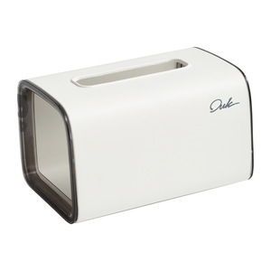 Ouk Tissue Box Plastic Wide Opening Home Office Car Use - Product Image 2