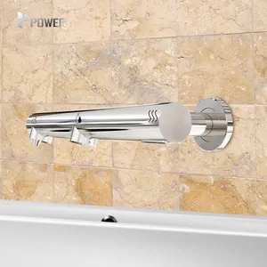 工业新款3合1传感器皂液分配器浴室无触摸自动传感器水龙头，带干手器