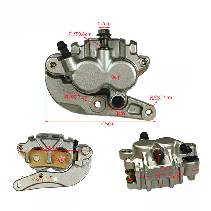 SUW 10pcs Car Brake Pump Dust Cap Oil Drain Screw Cap Brake Caliper Screw Cover I3844032766