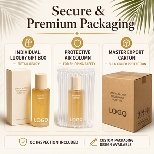 Aceite Corporal Hidratante y Nutritivo con Vitamina E y Perfume, Marca Privada para Cuidado Corporal - Product Image 5