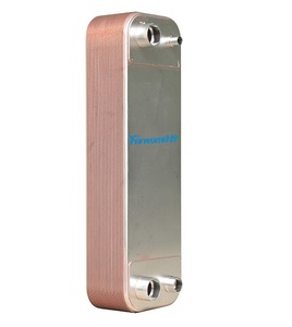 Scambiatori di Calore <span class=keywords><strong>a</strong></span> <span class=keywords><strong>Piastre</strong></span> Saldobrasate in Acciaio Inox per Basse Temperature 30-200KW Certificati CE/ISO Facili da Utilizzare - Product Image 2