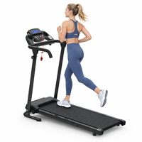 Tapis de course pliable à absorption des chocs pour usage domestique en intérieur avec support OEM, équipement de fitness cardio pour salle de sport