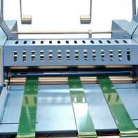 Machine de laminage hydraulique à chauffage à l'huile pour aluminium avec découpe automatique, refendage et découpe à points, finition en une seule passe