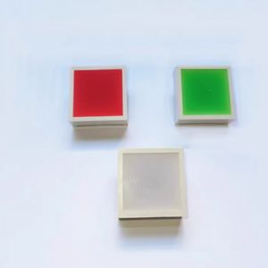 Tubo LED plano de 27 * 27 mm, cuadrado, verde, azul, blanco, tubo digital de 2 pines - Product Image 1