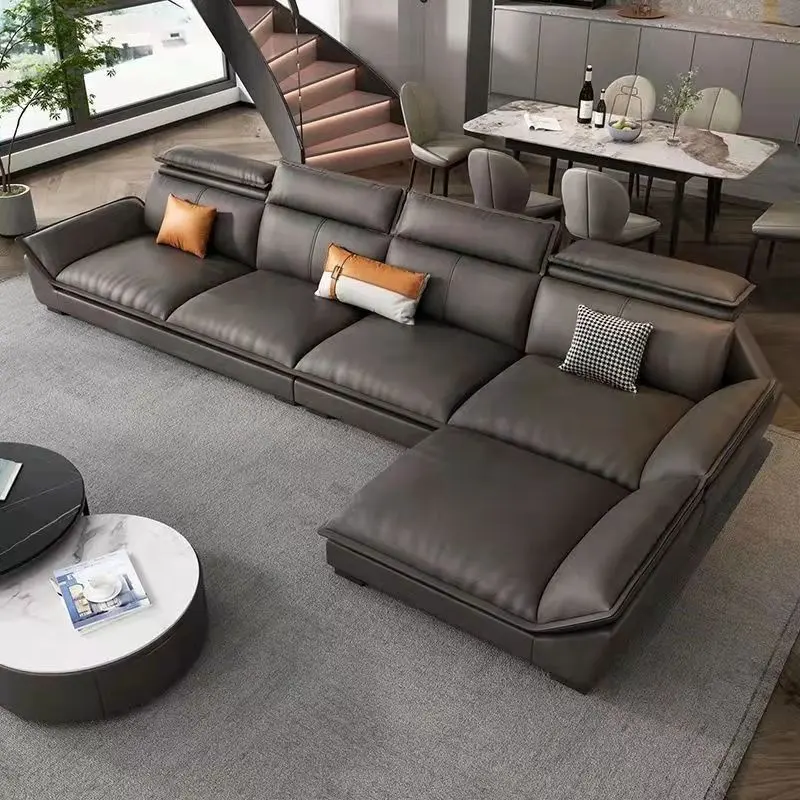 MIDOSO Set Sofa Minimalis Modern Mewah Kualitas Tinggi Kain Teknis Perabot Ruang Tamu