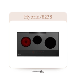 Placa de cocción inteligente Tuya Smart Kitchen con 3 quemadores, híbrida, de inducción e infrarrojos, empotrable. - Product Image 3