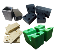 Support en plastique personnalisé, support UPE, base de support en plastique POM, bloc coulissant en nylon plastique