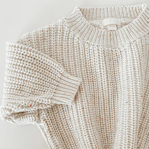 Organic Cotton Chunky <strong>Newborn</strong> Baby Girl Boy <strong>Knitted</strong> Sweaters <strong>Cardigan</strong> for 6-12 Months Babies - Product Image 3