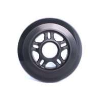 Roues de patins à roulettes en PU durables avec roulements ABEC-11, 72mm, 76mm, 80mm, 84mm, à rebond élevé, pour patins à roulettes et skateboard