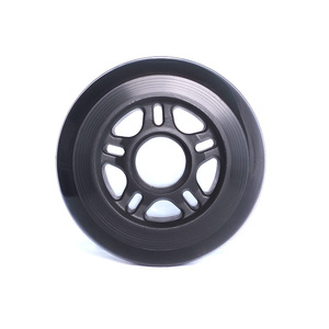 टिकाऊ ABEC-11 असर वाली इनलाइन स्केट पु 72 मिमी 80 मिमी हाई रिबाउंड रोलर स्केट्स स्केटबोर्ड कैस्टर व्हील रूएड्स पैरा - Product Image 2