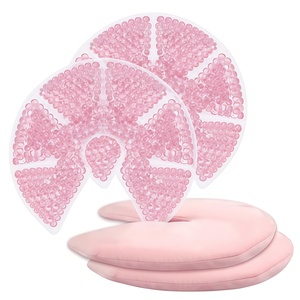Packs <span class=keywords><strong>de</strong></span> perles <span class=keywords><strong>de</strong></span> gel chaud/froid en peluche pour allaitement, soulagement <span class=keywords><strong>de</strong></span> la douleur, engorgement, canaux obstrués, stimulation <span class=keywords><strong>de</strong></span> la production <span class=keywords><strong>de</strong></span> <span class=keywords><strong>lait</strong></span> <span class=keywords><strong>maternel</strong></span> - Product Image 1