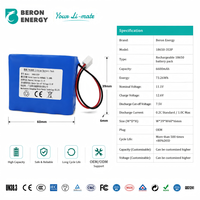 Batterie de remplacement 11.1v 6600mah pour aspirateur robot WYBOT WY460 WY310 WY210C WY200 OS7010 HJ2042 HJ3042 HJ4042