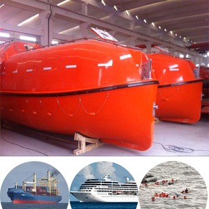 Bote Salvavidas SOLAS China, Totalmente Cerrado, de Gran Capacidad, para 60 Personas, Fabricado en FRP - Product Image 3