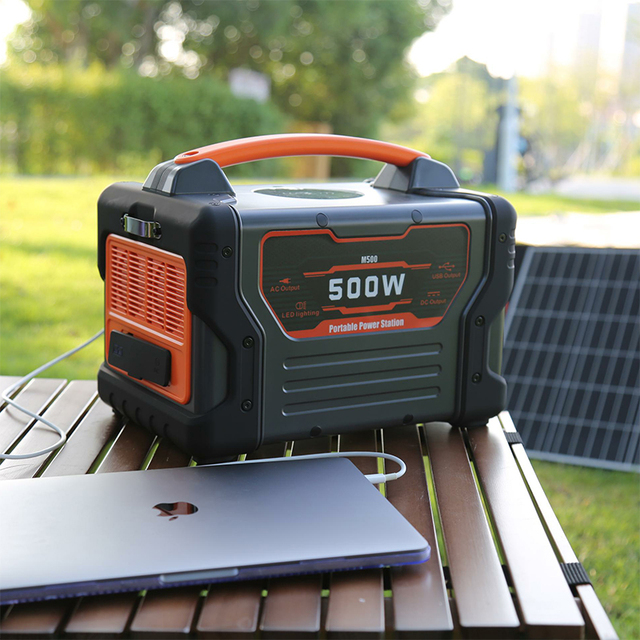 110V 220V AC Outlet Rechargeable Power Bank Portable Emergency Lithium Ion Battery Power Station for Home Backup Outdoor Camping