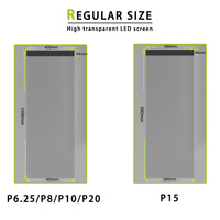 Film LED Transparent Flexible Adhésif 3840Hz 16 bits 4000 CD/m² Compatible HDR Lisible en Plein Soleil Installation Rapide Écrans de Vente au Détail