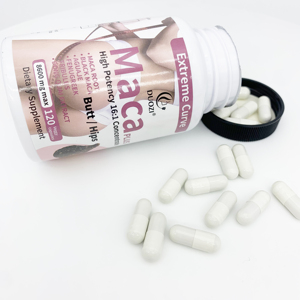 ยาเม็ดเพิ่มขนาดสะโพก OEM Extreme Curve Maca Root Big Butt 8600 มก. Aguaje Maca Plus แคปซูลเพิ่มขนาดสะโพก - Product Image 6