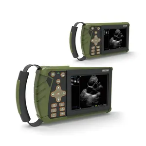 Draagbare Veterinaire Echografie Machine 5.6-Inch Lage Prijs Draagbare Dierlijke Koeien Dierenartsen Echografie Scanner
