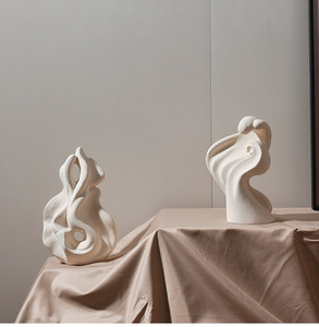 Adornos Artísticos de Cerámica Hechos a Mano, Artesanía Moderna <span class=keywords><strong>Minimalista</strong></span>, Decoración para el Hogar, Muebles para TV, Librerías, Habitaciones Modelo, Decoraciones Suaves - Product Image 3