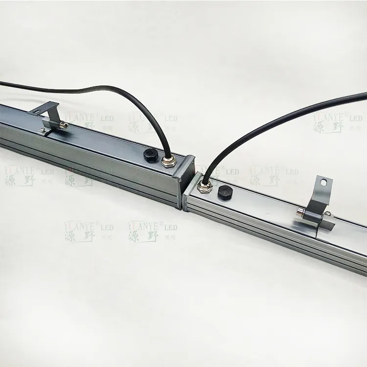 ip67 dmx building linear spotlight narrow beam angle 15 degree outdoor led wall washer light
